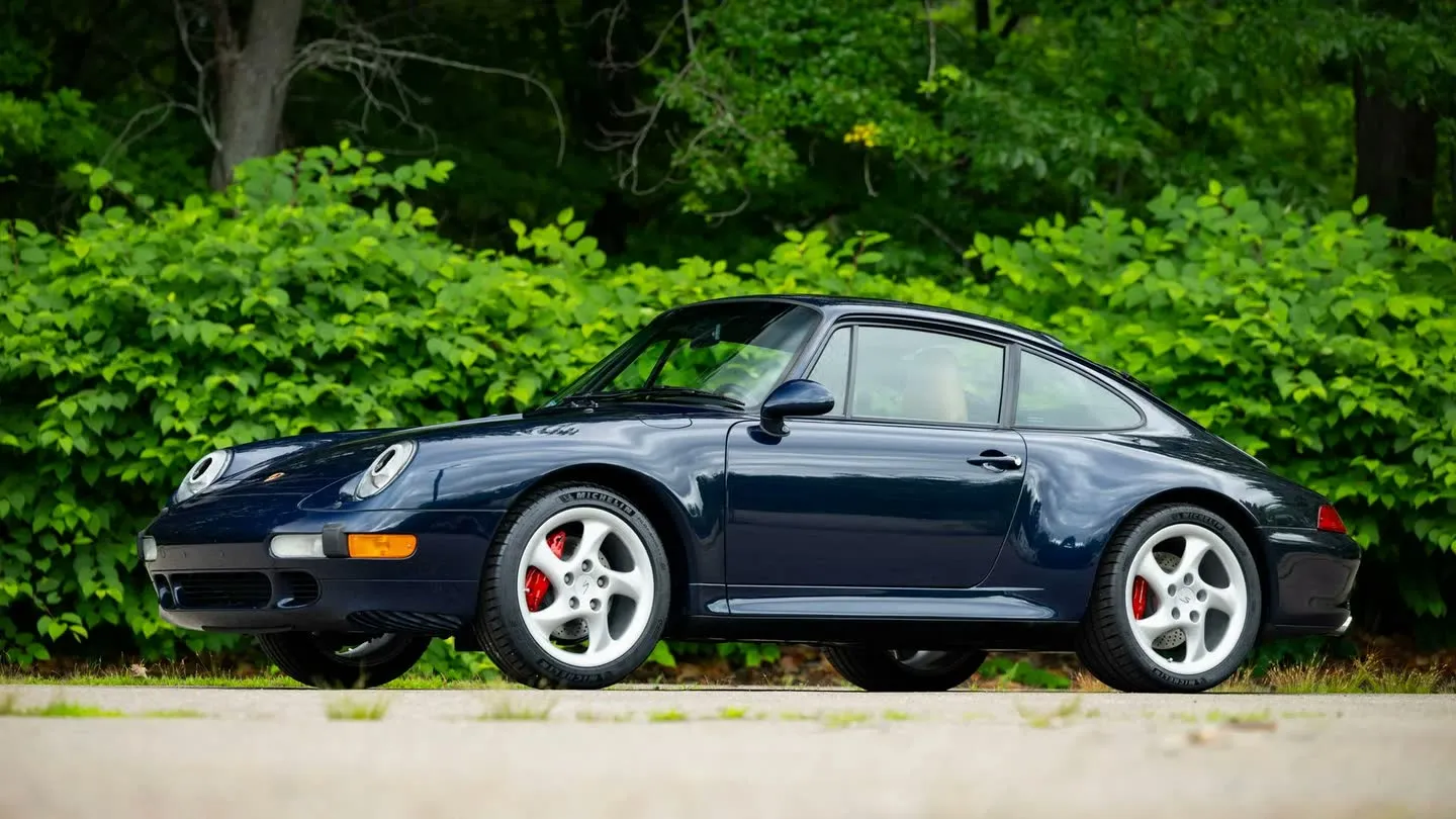 Blue 1998 Porsche 911 Carrera 4S